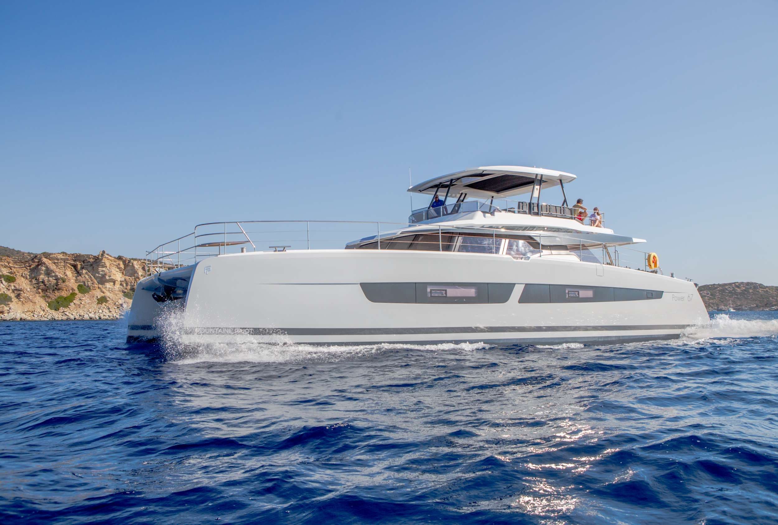 P/CAT Majesty of Greece — luxury yacht charter Greece
