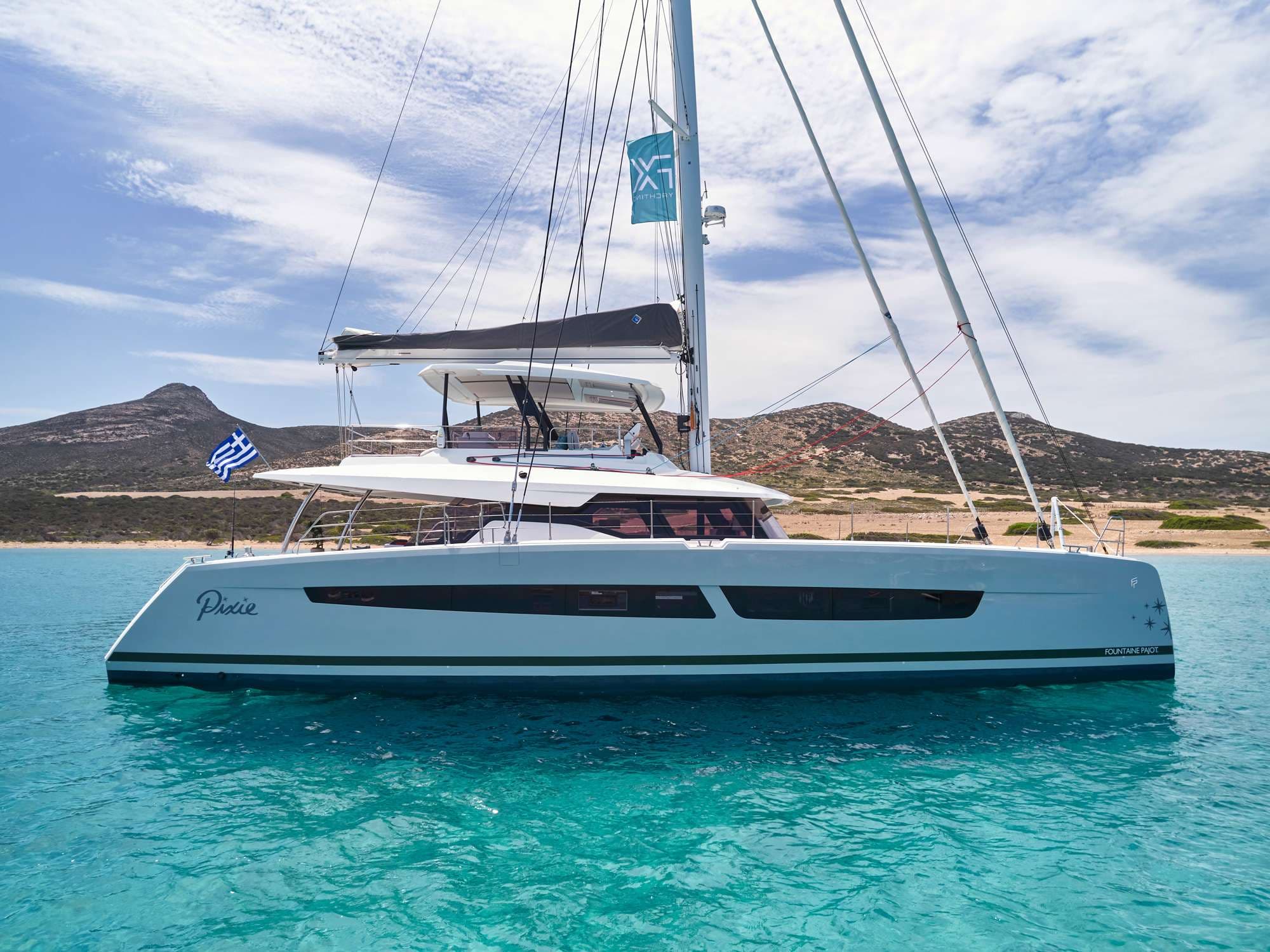 S/CAT Pixie — luxury yacht charter Greece