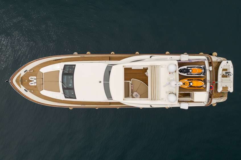 28-metre Falcon 90 motor yacht Star Link — luxury charter for 8 guests in Greece