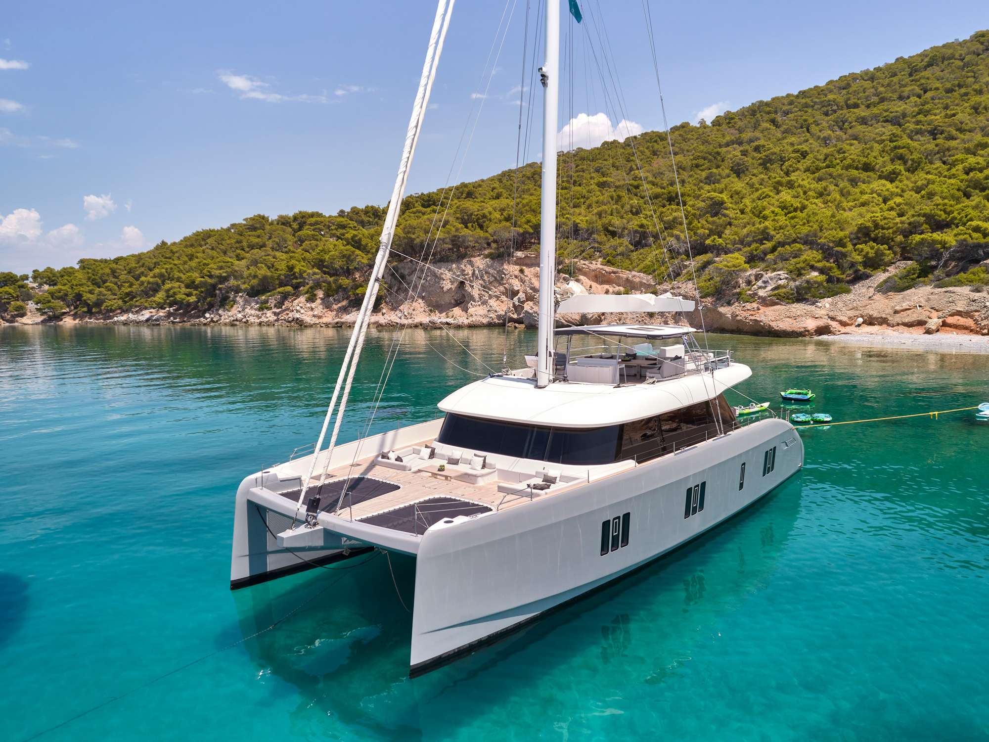S/CAT Above & Beyond — luxury yacht charter Greece